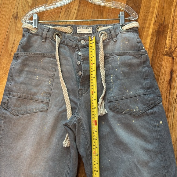 We The Free Moxie Light Grey Jeans size 29 - Picture 9 of 14